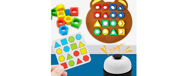 Otroška namizna igra ShapeMatchingGame - Kuponko.si