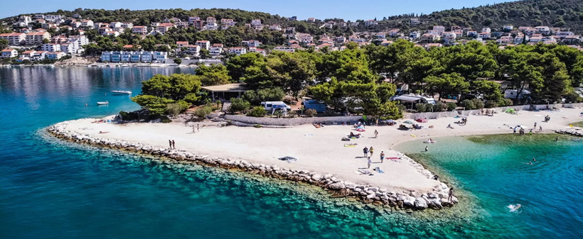 Kamp Rožac Trogir, najem mobilnih hišk - Kuponko.si