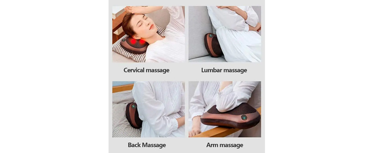 Masažna blazina PillowMassager za sproščanje in masažo - Kuponko.si