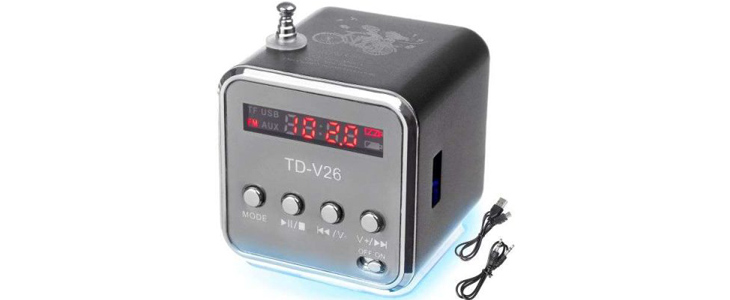 LED brezžični USB akumulatorski FM radio - Kuponko.si