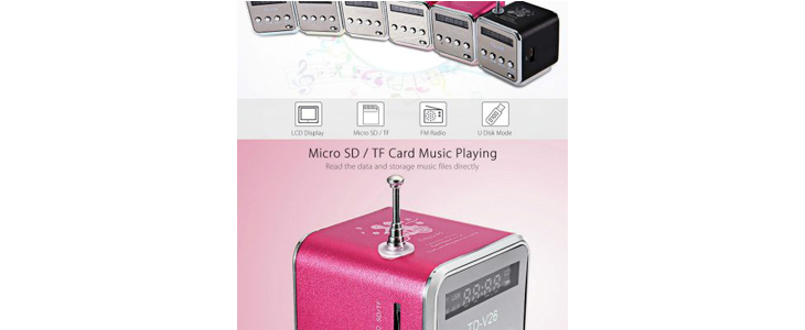 LED brezžični USB akumulatorski FM radio - Kuponko.si