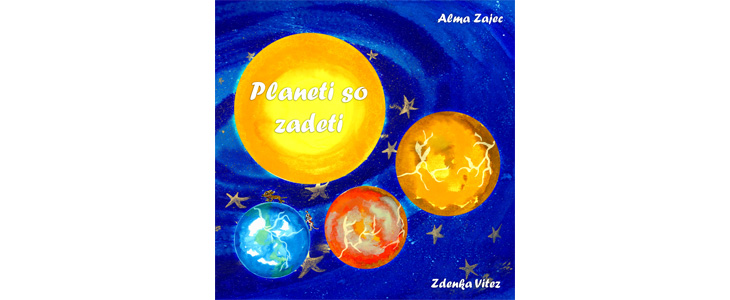 Otroška knjigica s pesmicami Planeti so zadeti - Kuponko.si