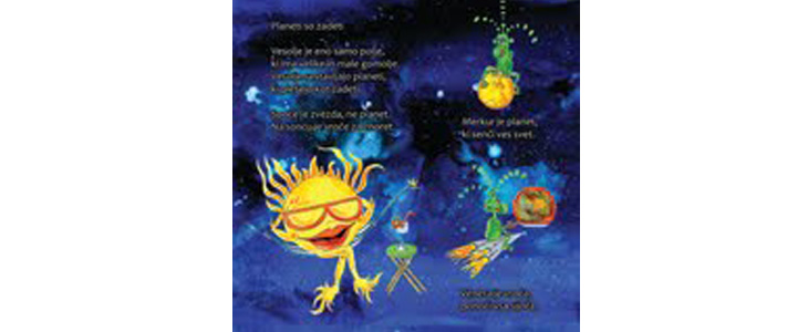 Otroška knjigica s pesmicami Planeti so zadeti - Kuponko.si