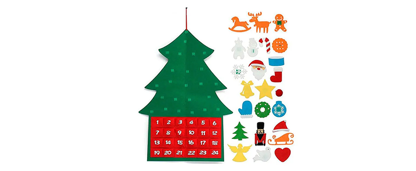 AdventTree, božično drevo iz filca s koledarjem! - Kuponko.si