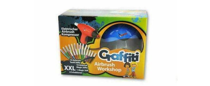 Otroški set za ustvarjanje Airbrush s kompresorjem - Kuponko.si