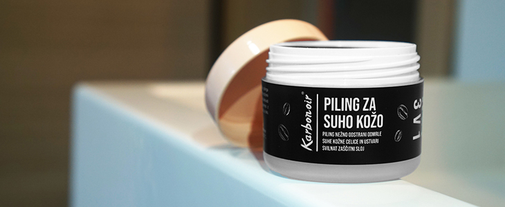 Piling za suho kožo Karbonoir, 50 ml. - Kuponko.si