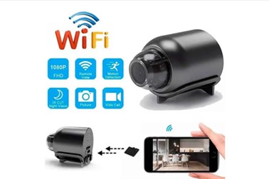 RemoteCam, mini varnostna WiFi kamera