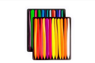 Crayons, kompaktne voščenke (24 kosov)