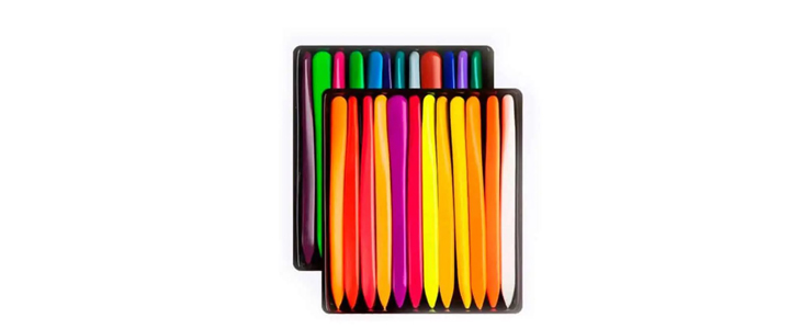 Crayons, kompaktne voščenke (24 kosov) - Kuponko.si