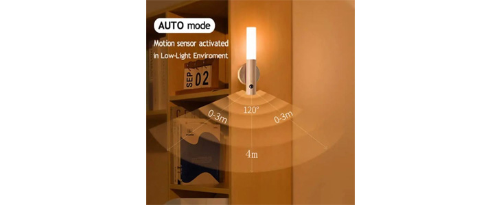 WallSensor, elegantna lesena svetilka - Kuponko.si