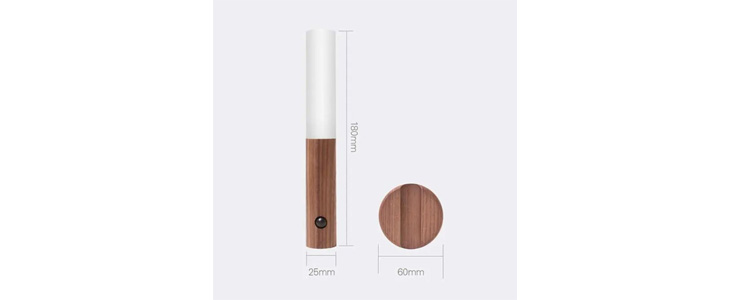 WallSensor, elegantna lesena svetilka - Kuponko.si