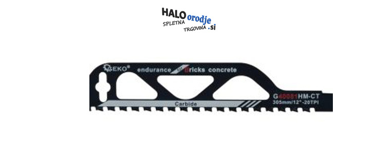 Žagin list sabljaste žage za siporeks 305mm 20T - Kuponko.si
