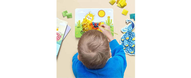 Vbodna sestavljanka za slikanje s papirjem - Kuponko.si
