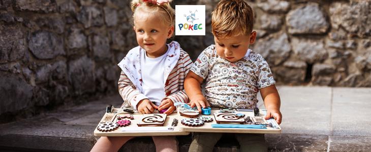 didaktična igrača POKEC TO GO, aktivnostna tabla Pokec - Kuponko.si
