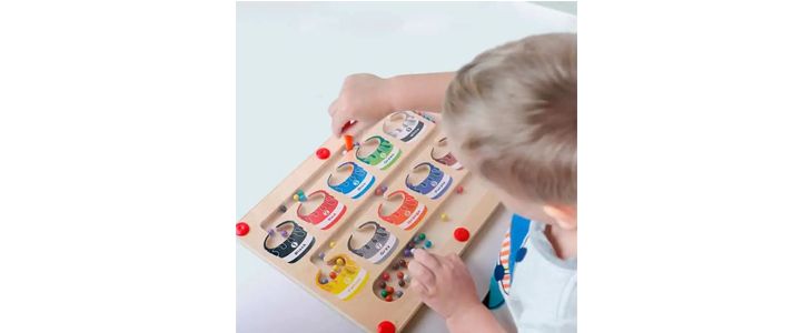 SortBoard, didaktična igrača za razvrščanje barv - Kuponko.si
