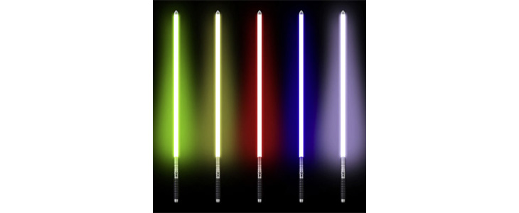 LED svetleči laserski meč različnih barv - Kuponko.si