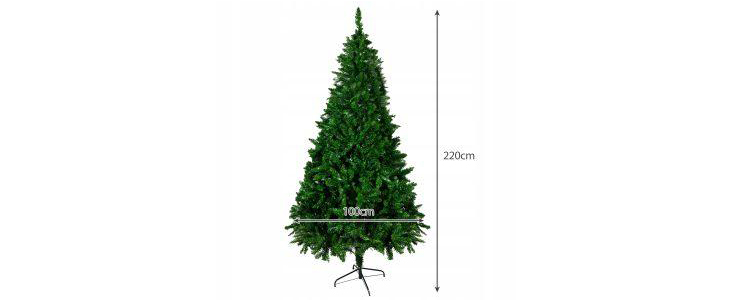 Umetno božično drevo jelka 220 cm - Kuponko.si