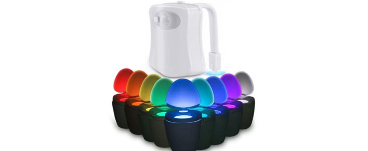 Nočna Led lučka za wc, 1+1 gratis - Kuponko.si