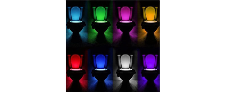 Nočna Led lučka za wc, 1+1 gratis - Kuponko.si