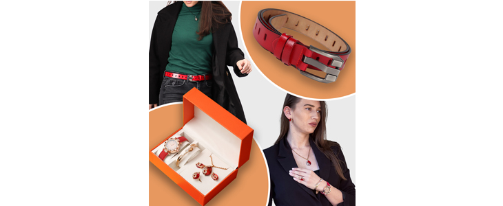 Drzni in glamurozni modni dodatki Red Fashion Pack - Kuponko.si