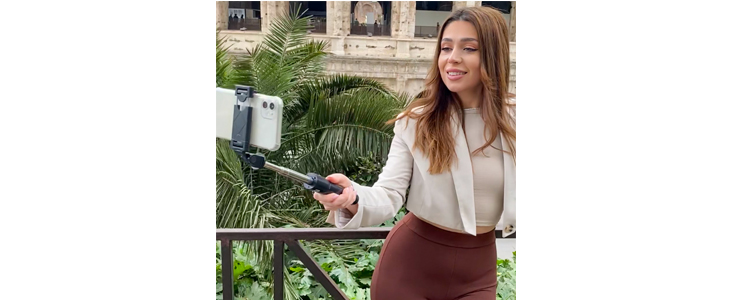 Selfie palica s stojalom Tripodly - Kuponko.si