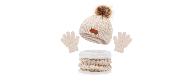 KnittSet, topel zimski otroški komplet - Kuponko.si