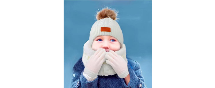 KnittSet, topel zimski otroški komplet - Kuponko.si