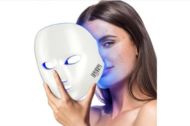 Maska 7 barvna LED terapija, maska za obraz