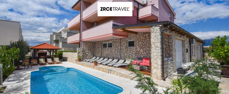Novalja Pool Apartments 3*, Pag: apartmaji z bazenom - Kuponko.si