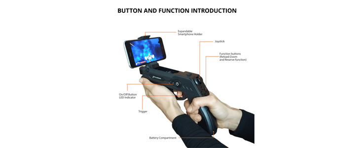 AR (Augmented Reality) konzola Xplorer Blaster - Kuponko.si