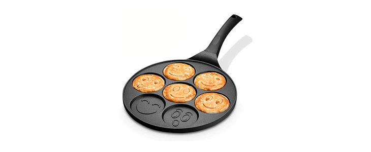 PancakePan, ponev za peko palačink v obliki smeškov - Kuponko.si