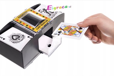 Elektronski avtomatski mešalec igralnih kart