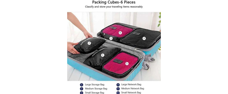 PackingBags, potovalne torbe za organizacijo v kovčku  - Kuponko.si