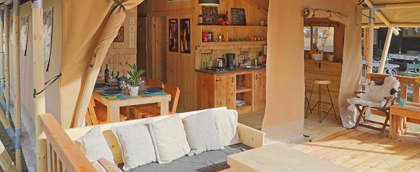 Bi Village, Glamping Lavanda: glamping šotor - Kuponko.si