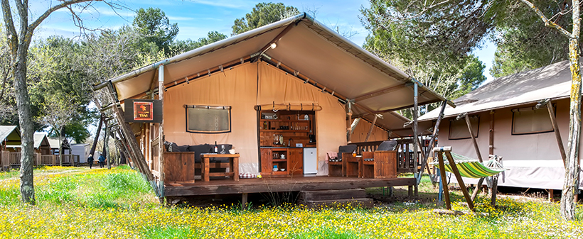 Bi Village, Glamping Lavanda: glamping šotor - Kuponko.si