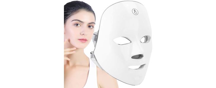 Maska 7 barvna LED terapija, maska za obraz - Kuponko.si
