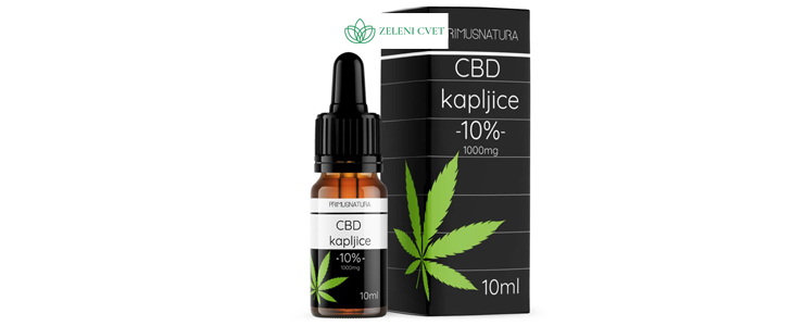 CBD kapljice 10% (10 ml) Primus natura - Kuponko.si