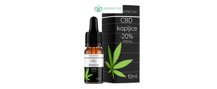 CBD kapljice 20% (10 ml) Primus natura - Kuponko.si