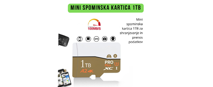 Micro Mini Spominska Kartica 1 TB - Kuponko.si
