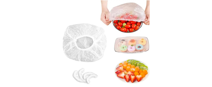 Prilagodljive zaščitne prevleke za hrano Wraps, 100 kos - Kuponko.si