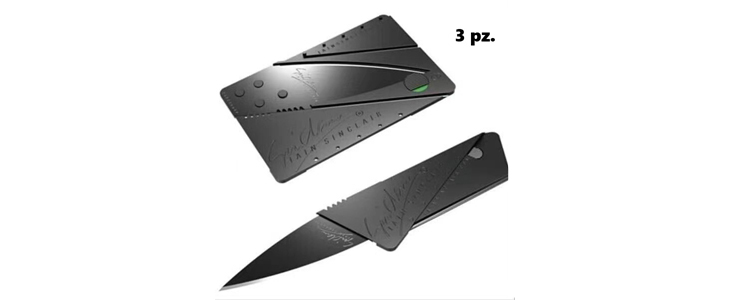 Zložljivi nožek v velikosti bančne kartice - 3 kosi - Kuponko.si