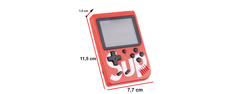 Ročna LCD igralna konzola retro 400 iger 3.0  - Kuponko.si