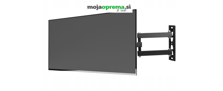 Univerzalni gibljiv TV nosilec LCD 14-55″ do 35 kg - Kuponko.si