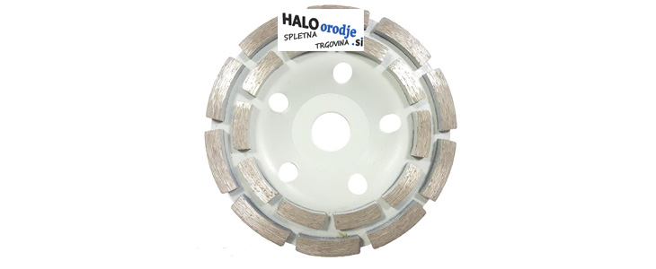Turbo diamantna plošča za brušenje betona 125 mm - Kuponko.si
