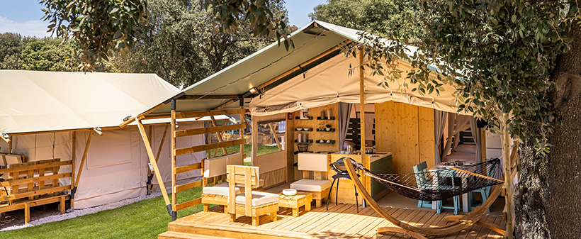 Kamp Amarin 4* v Rovinju, glamping šotori - Kuponko.si