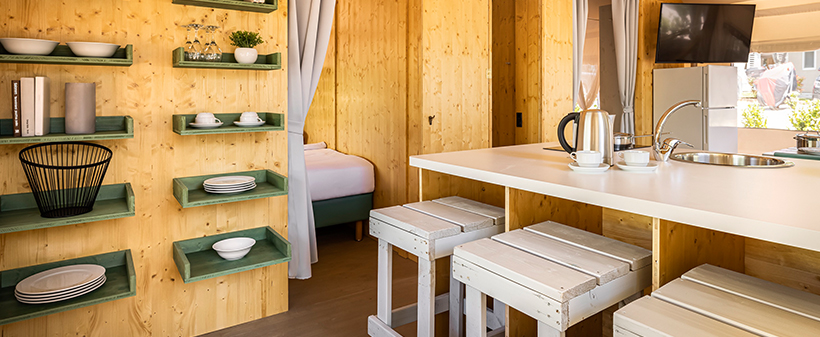 Kamp Amarin 4* v Rovinju, glamping šotori - Kuponko.si