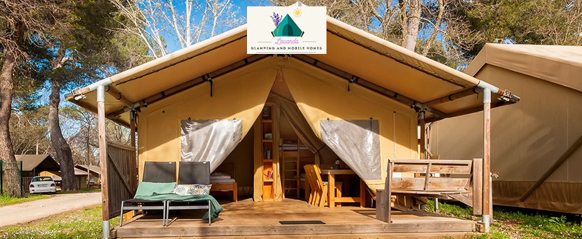 Bi Village, Glamping Lavanda: glamping šotor - Kuponko.si