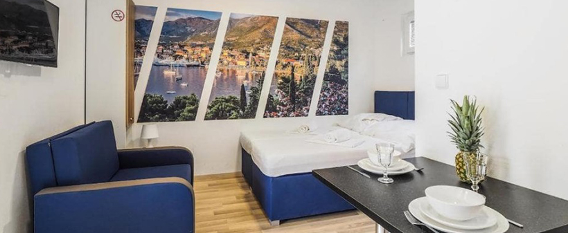 Kamp Baško Polje, Baška Voda: mobilne hiške - Kuponko.si