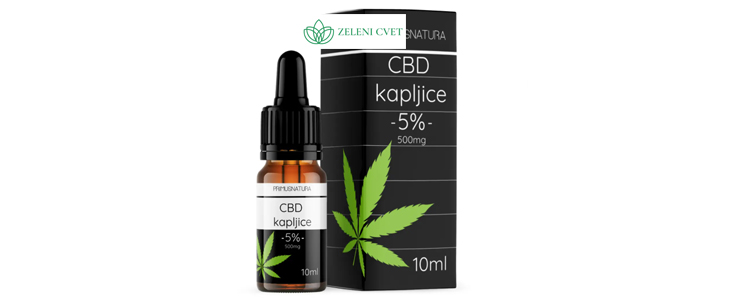 CBD kapljice 5% (10 ml) Primus natura - Kuponko.si