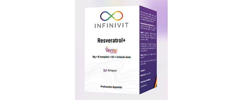 2x Infinivit Resveratrol+ prehransko dopolnilo - Kuponko.si
